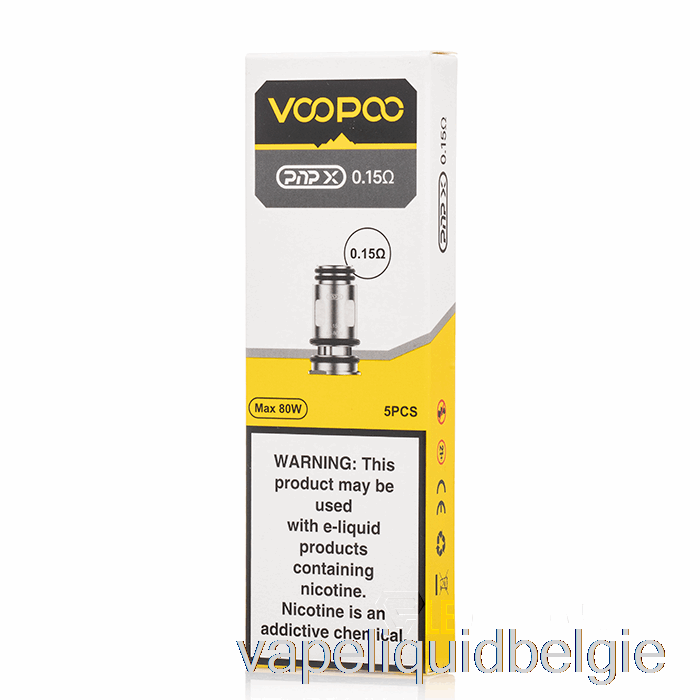 Vape Smaken Voopoo Pnp-x Vervangende Spoelen 0.15ohm Pnp-x Spoelen